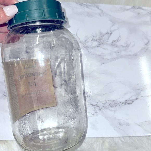 NOW Sprouting Jar with Green Lid - Picture 3 of 4